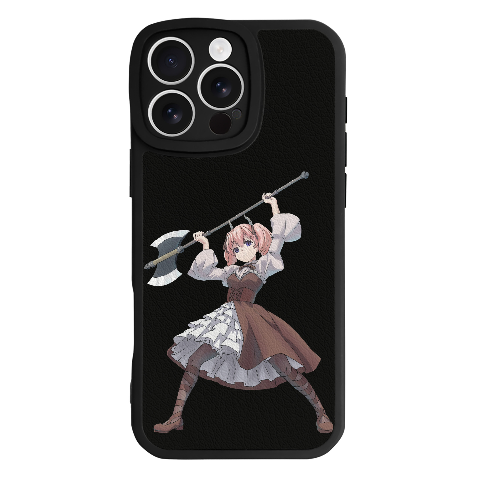 （画像用） 葬送のフリーレン Frieren 【iPhone 16シリーズ対応】シリコンスマホケース（レザー調） 材質：シリコン